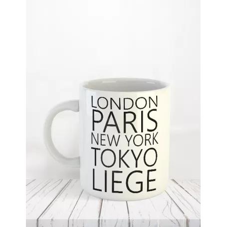 London, Paris, Liège