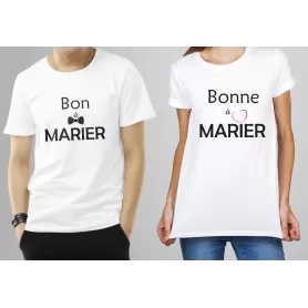 Duo T-shirt Bons à marier