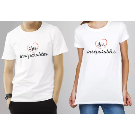 Duo T-shirt Les inséparables