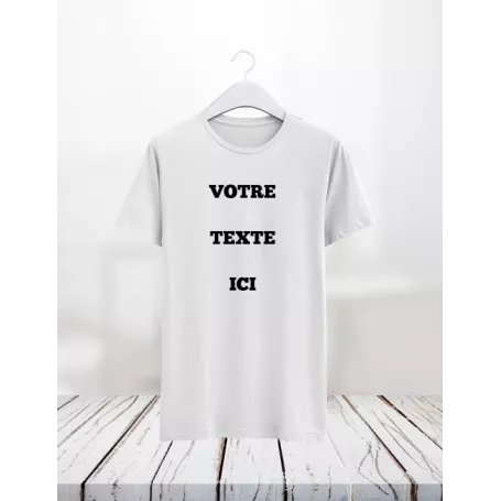 T-shirts Hommes VOTRE TEXTE ICI
